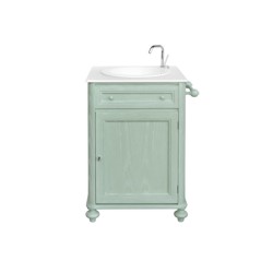 Мебель для ванной 8446/T из дерева, с Stonelight столешницей